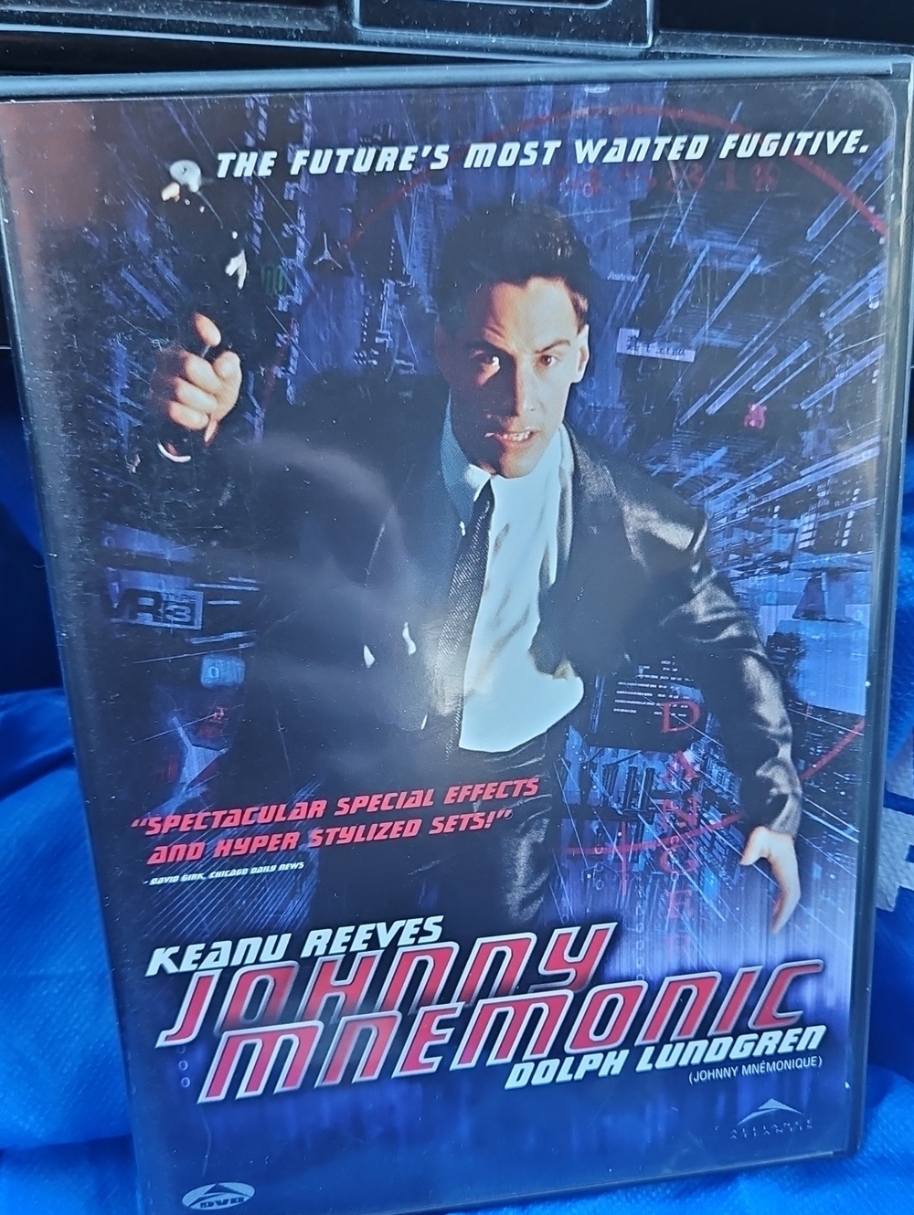 🌟3/$25🌟 Johnny Mnemonic - Keanu Reeves DVD